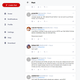 A screenshot of GETTR.